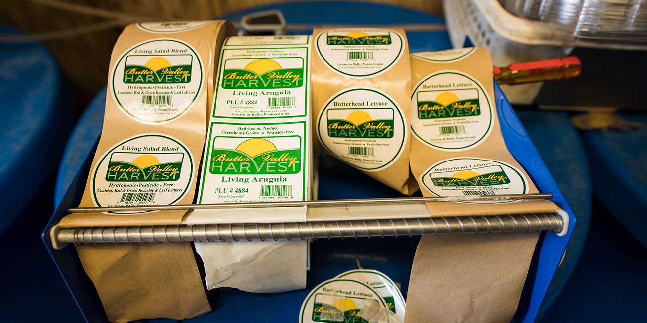 Butter Valley Harvest labels