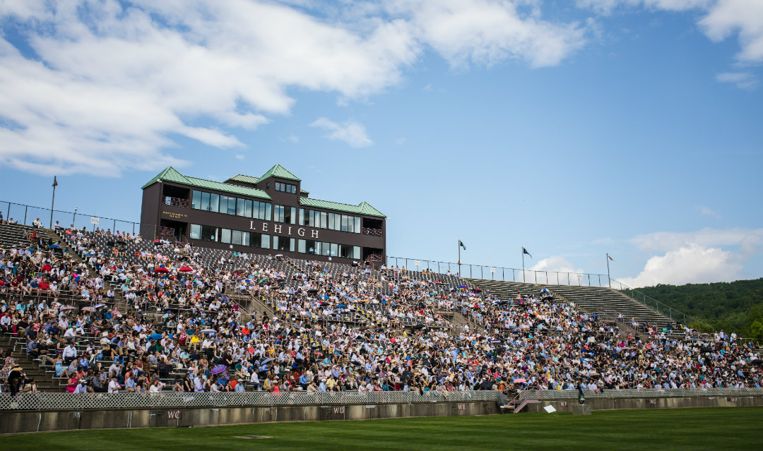 Crowd at Lehigh University commencement