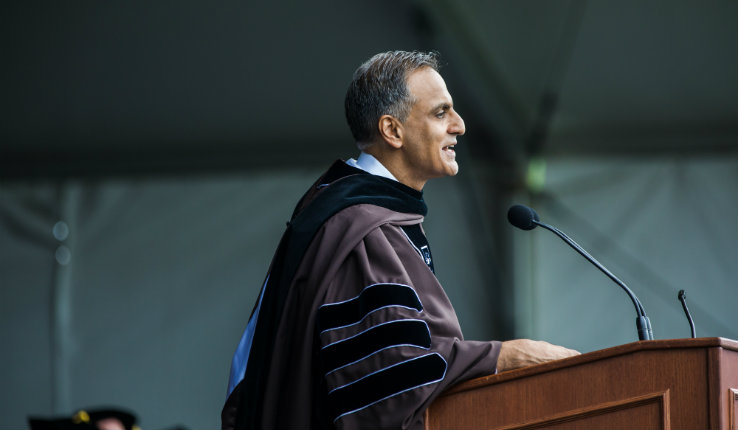 Richard Verma addresses Lehigh University's Class of 2019