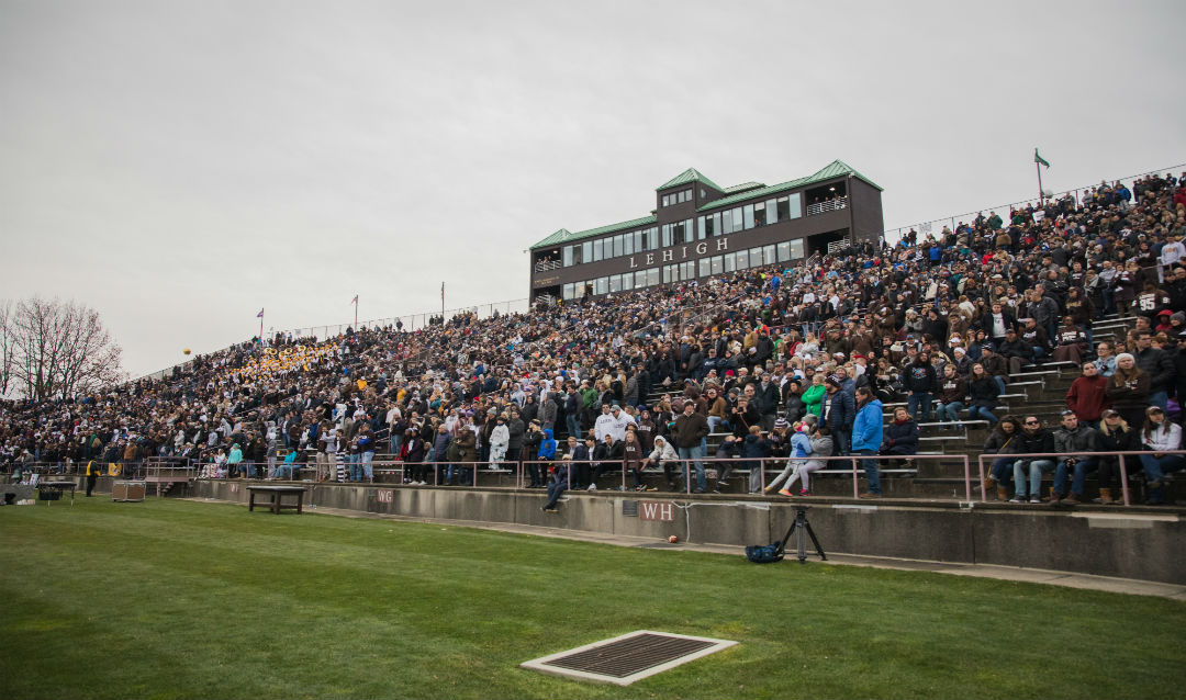Lehigh fans packed the home stands at Goodman Stadium.