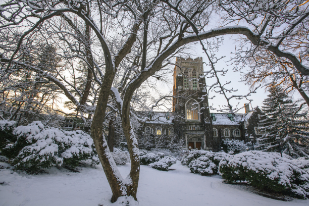 Lehigh in snow