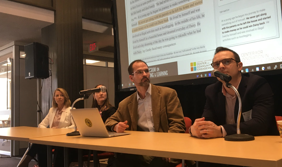 A panel discussion at CITL's 2019 symposium.