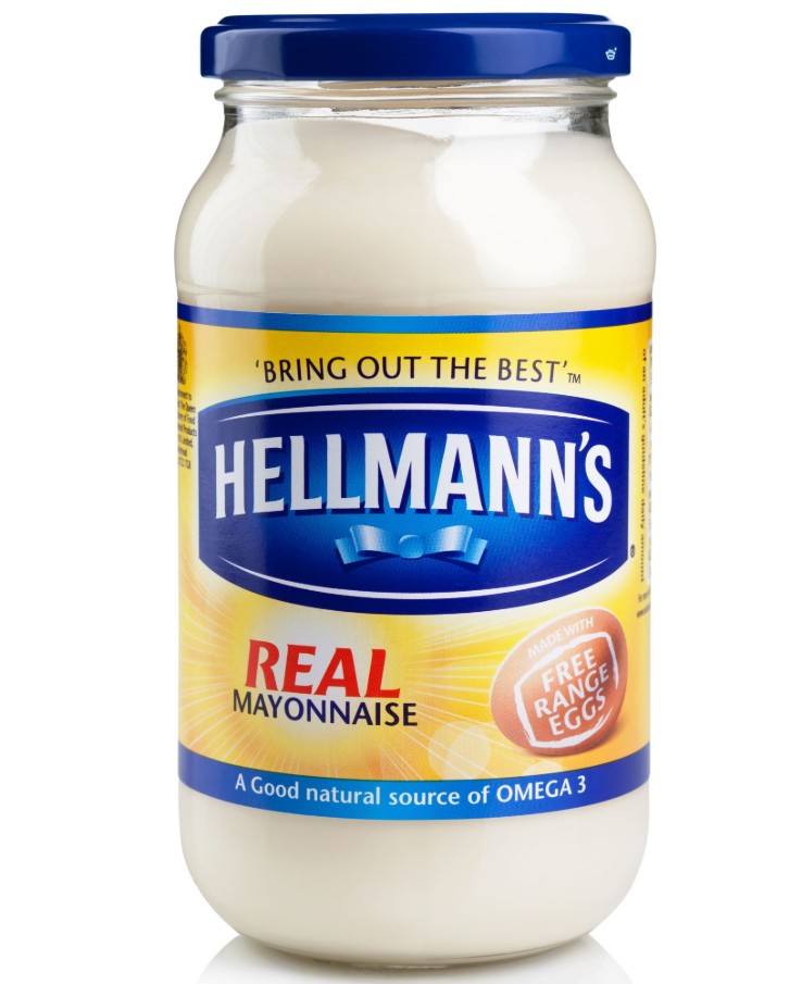 Jar of Hellmann's Real Mayonnaise