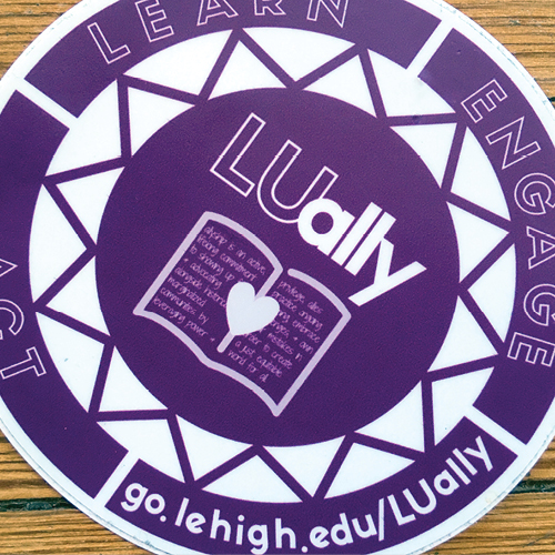 Sticker. LUally