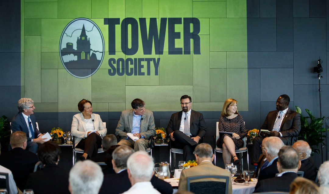 Tower Society panel discussion