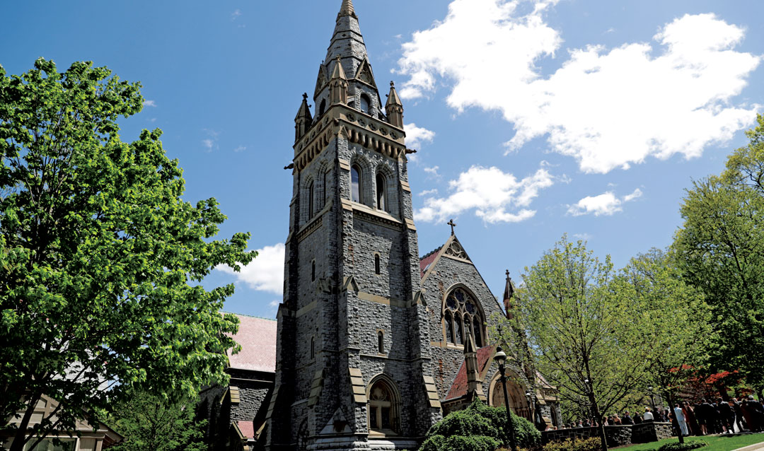 Exterior of Packer Chapel