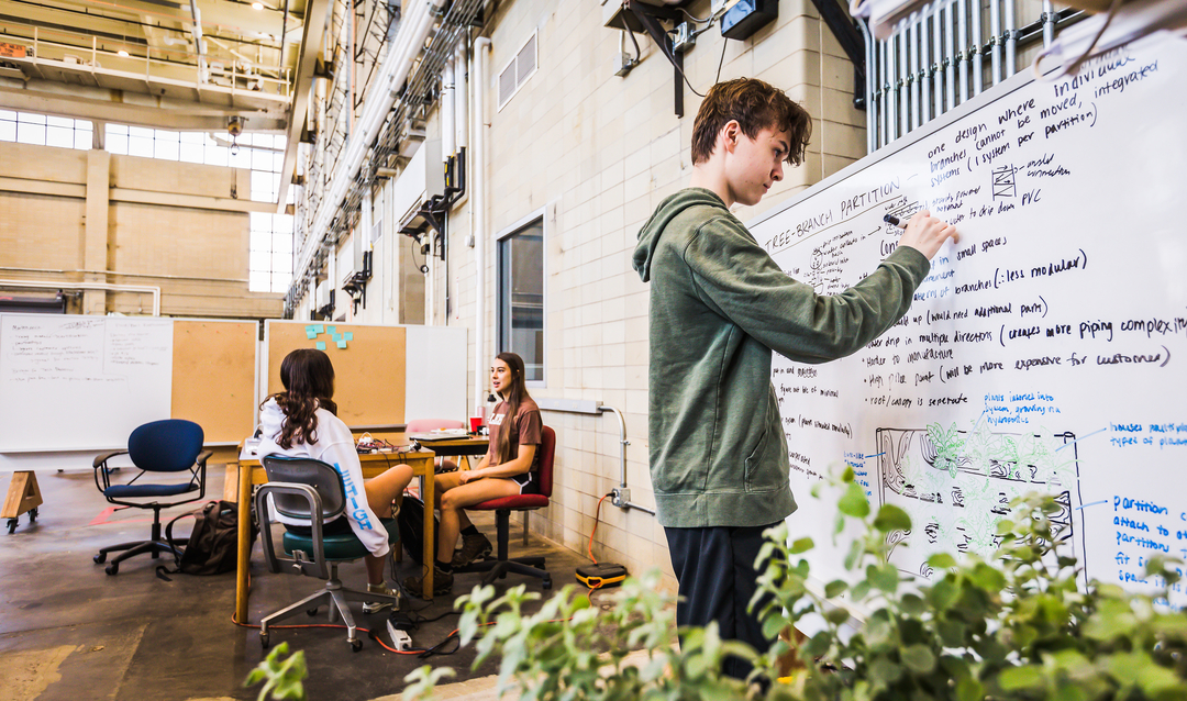 The EcoRealm Environments project aims to design a prototype for a campus "living wall." 