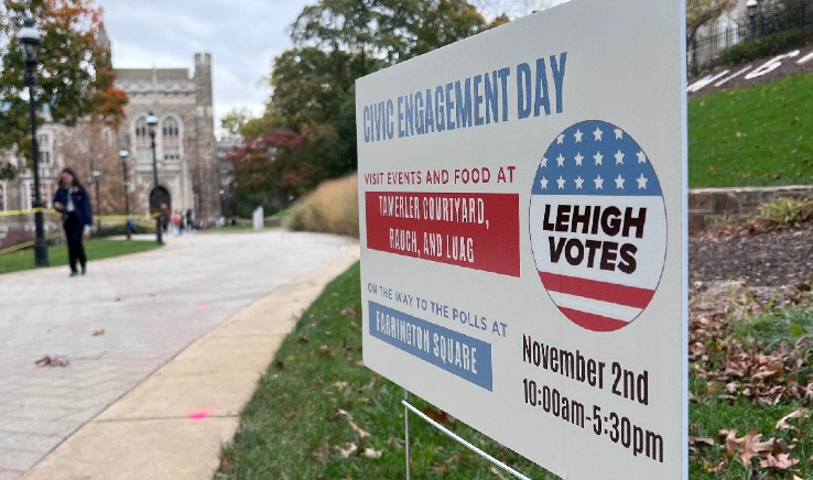 Lehigh campus promotes civic engagement day