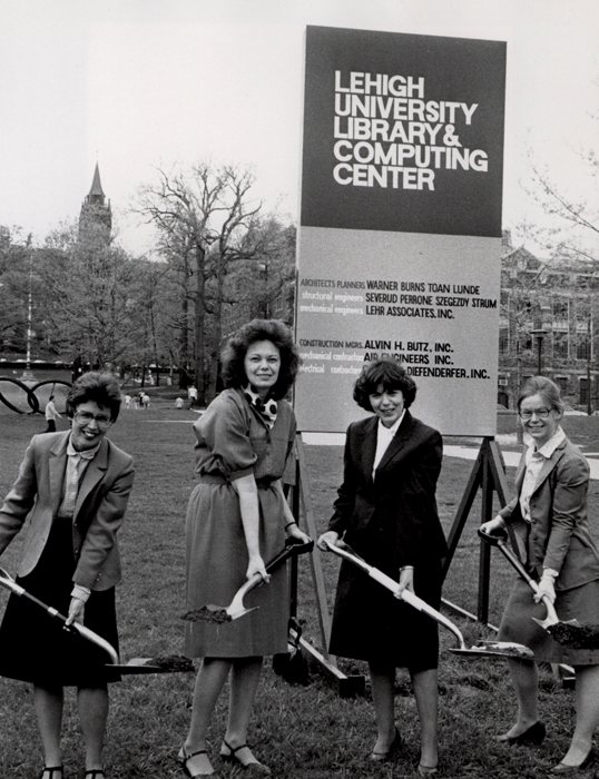 Groundbreaking for Lehigh Library and Computing Center