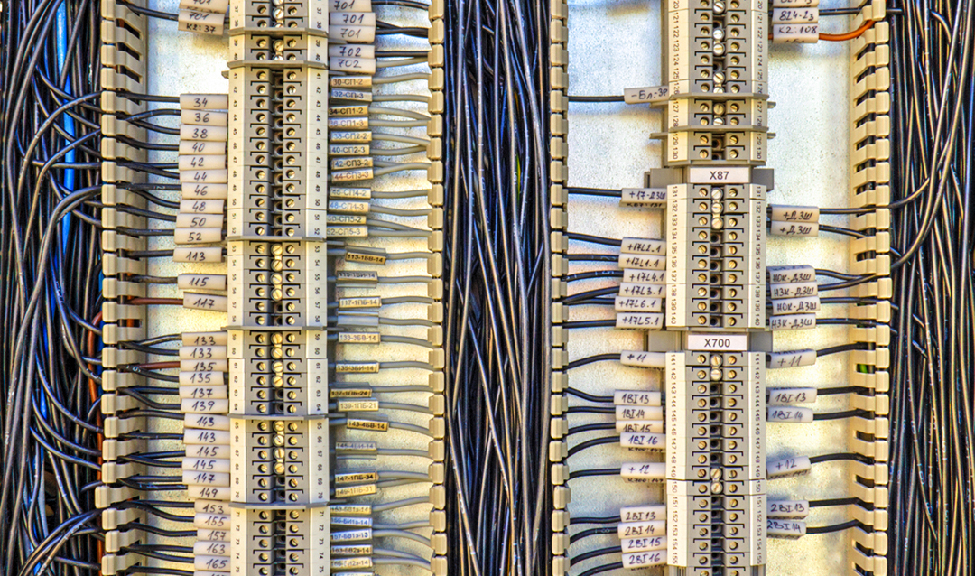 Image of electrical circuit board