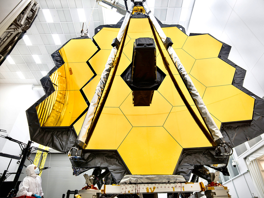 James Webb Space Telescope's main mirror
