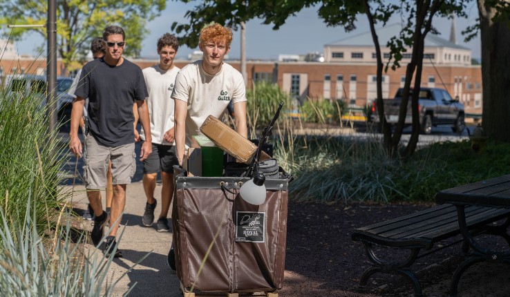 New students move into Lehigh