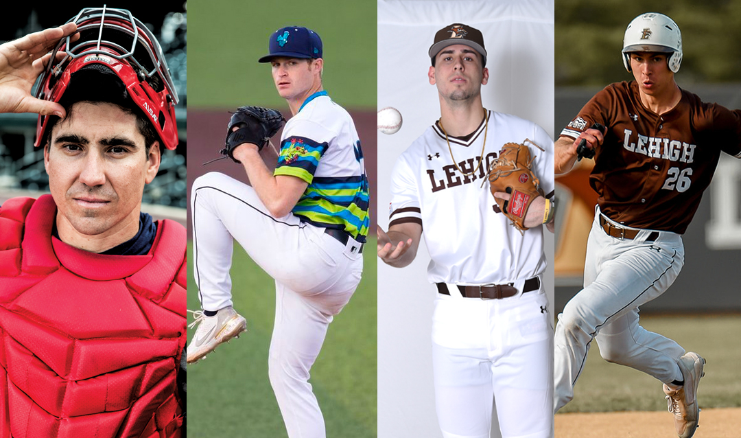 Collage of Lehigh baseball players