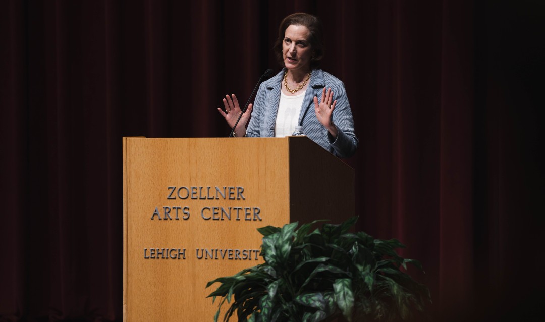 Anne Applebaun delivers the Kenner Lecture