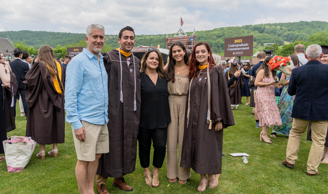 Lehigh commencement family