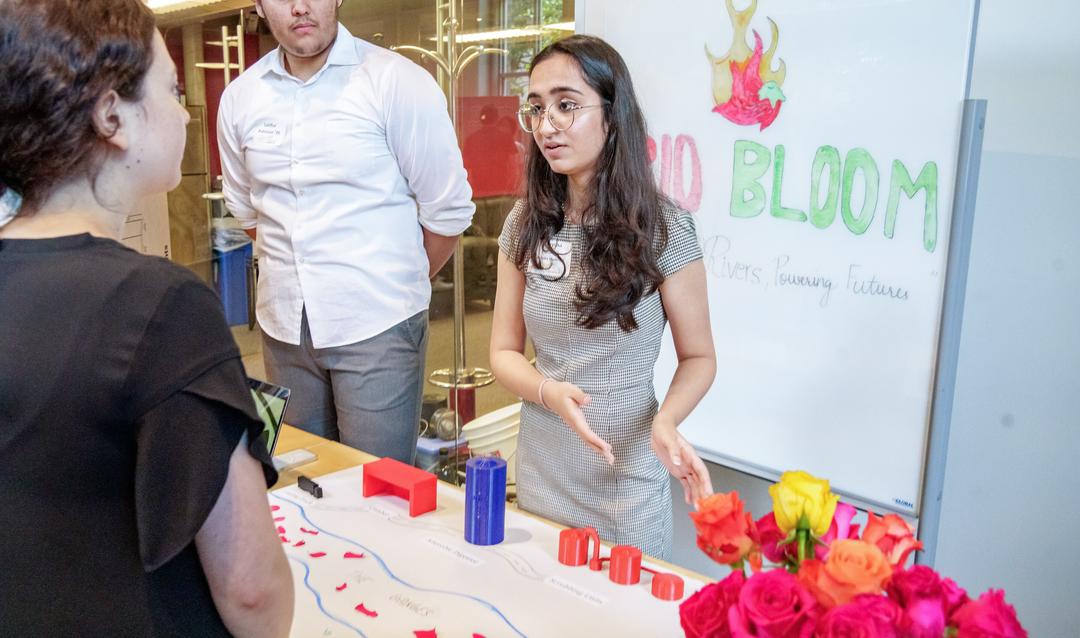 BioBloom table at Hatchery Demo Day