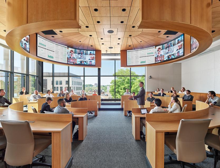 Business Innovation Building’s Classroom in the Round