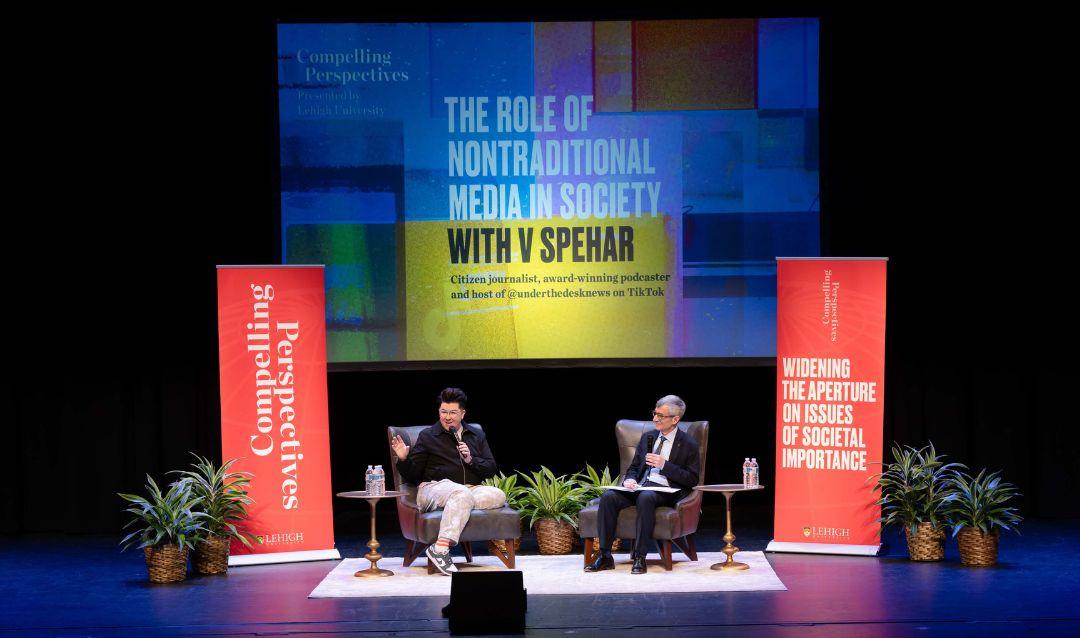 Lehigh University presents Compelling Perspectives featuring V Spehar