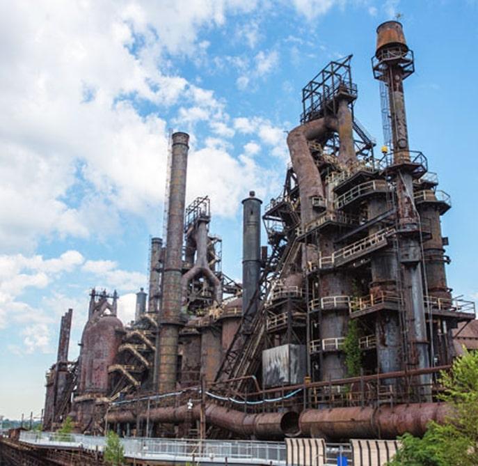 Exterior photo of SteelStacks