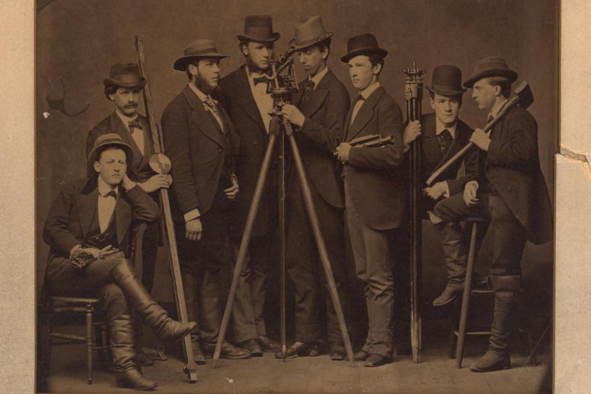 Photo of the founders of Lehigh University