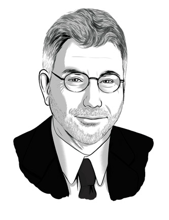 Illustration of Marty Baron