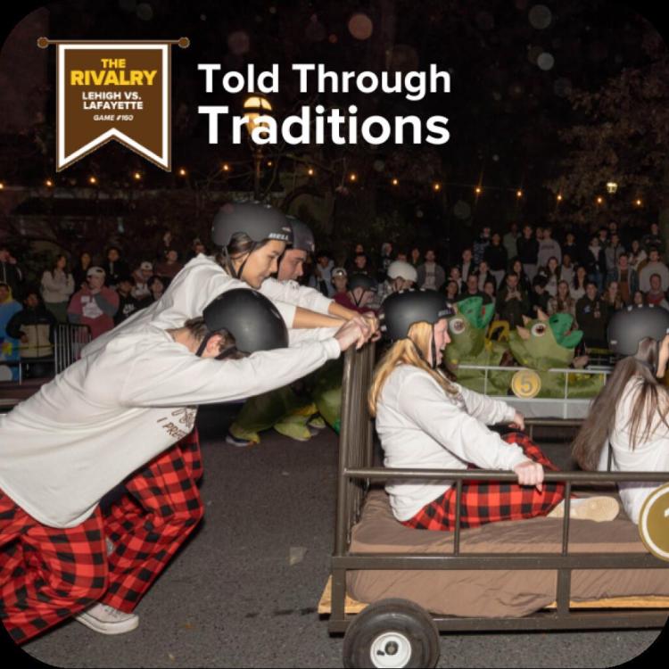 Bed races during Rivalry week