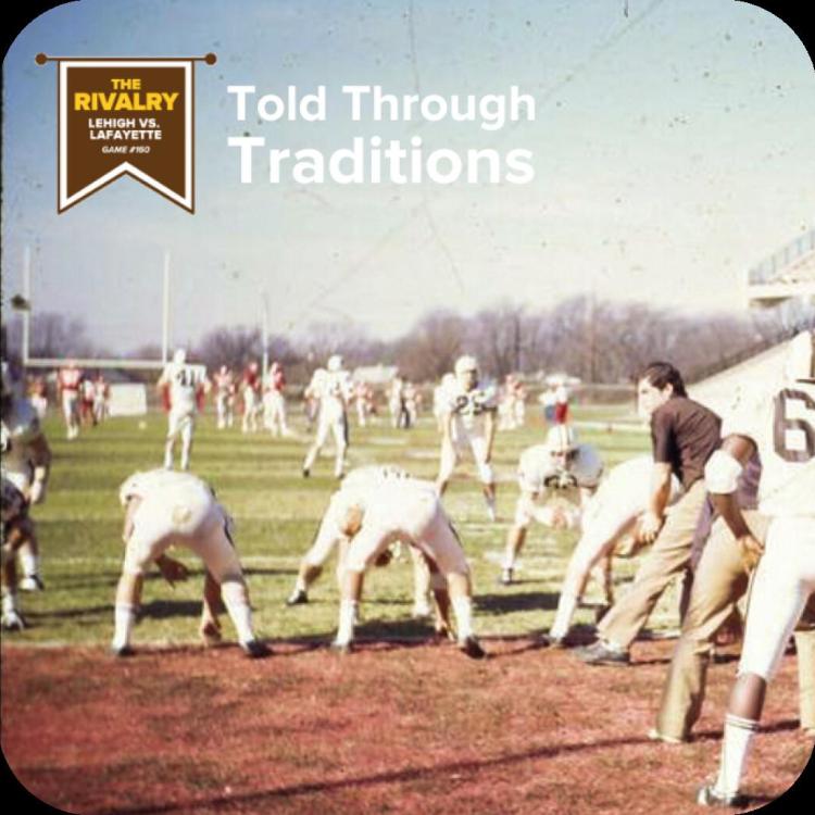 Older photo of a football game