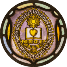 Stained glass Lehigh seal