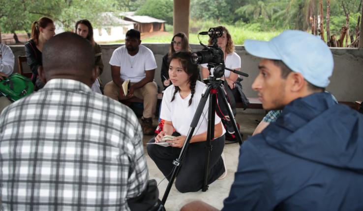 Global Student Impact Fellows in Sierra Leone