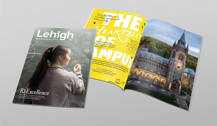 Layout of the Spring 2026 Alumni Bulletin