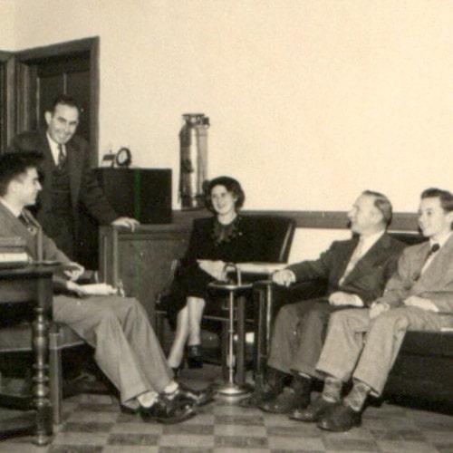 Office of Admissions in 1934