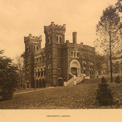 Linderman Library in 1878