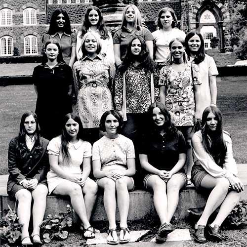 Women at Lehigh in 1971