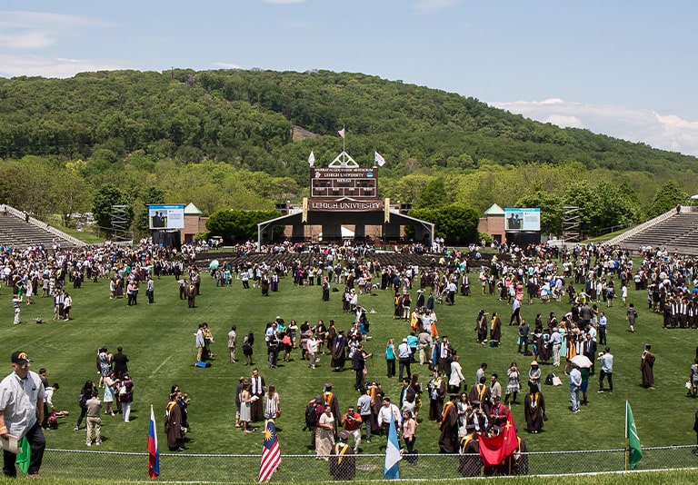 Field at Goodman Stadium at Commencement